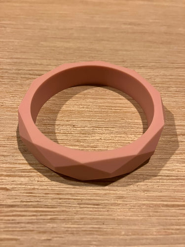Geo Silicone Teething Bangle